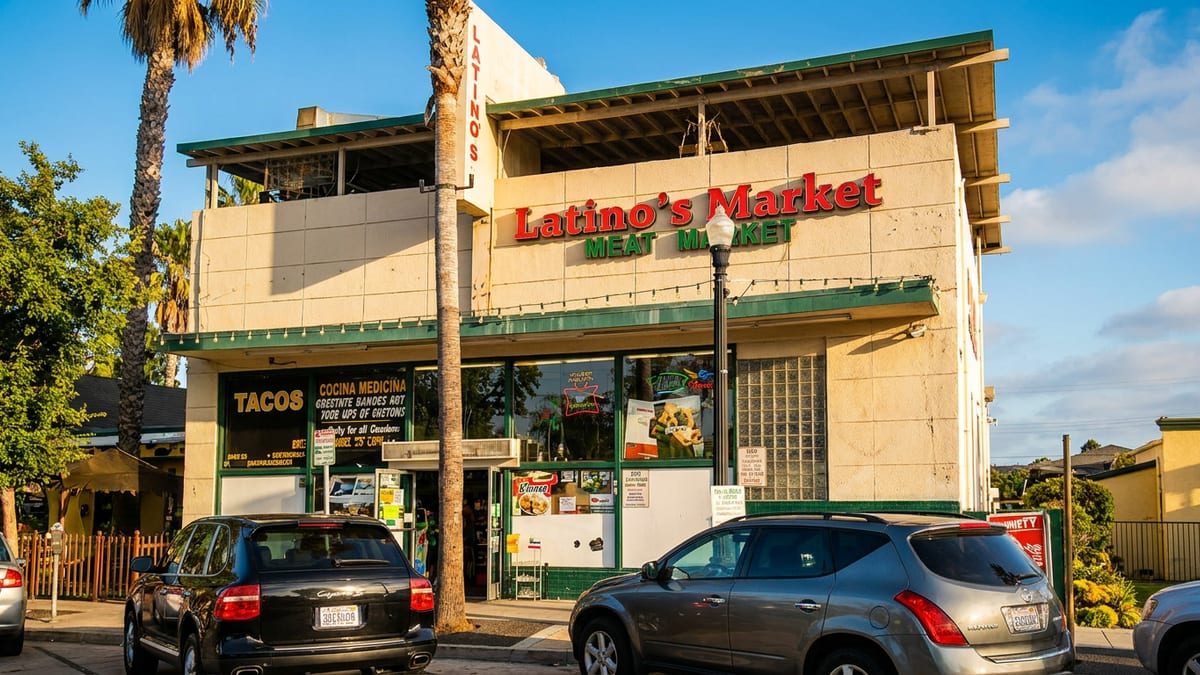 Where grocery, butcher, and restaurant become home